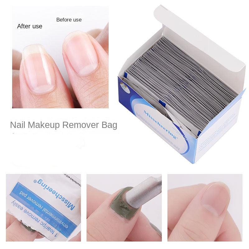 Nail Polish Remover Pads Sets Gel Polish Removal Wraps (50/100/200PCS)