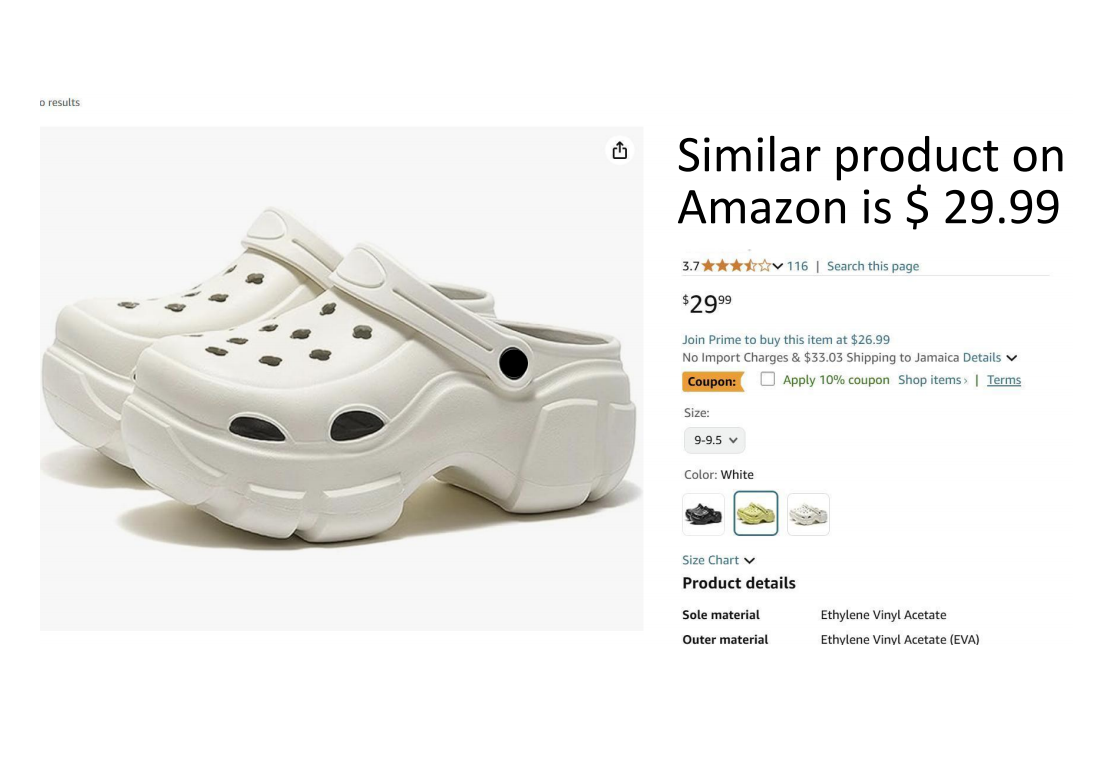 Customized Women's High Platform Clog