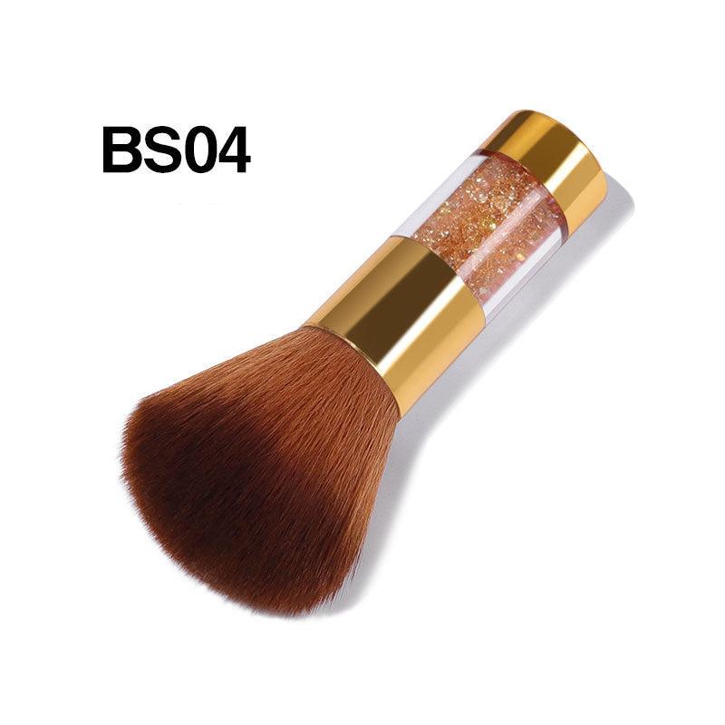 Nail Dust Brushes for Acrylic Nails, Soft Kabuki Nail Art Dust Powder Remover Brushes