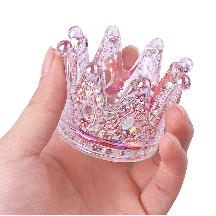 Dappen Dish for Acrylic Nails, Clear Glass Acrylic Nail Monomer Liquid Bowl, Acrylic Powder Holder, Acrylic Glass Jar Dampen Dish Liquid Cup for Nail Art Manicure Care Tools