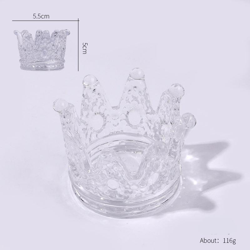 Dappen Dish for Acrylic Nails, Clear Glass Acrylic Nail Monomer Liquid Bowl, Acrylic Powder Holder, Acrylic Glass Jar Dampen Dish Liquid Cup for Nail Art Manicure Care Tools