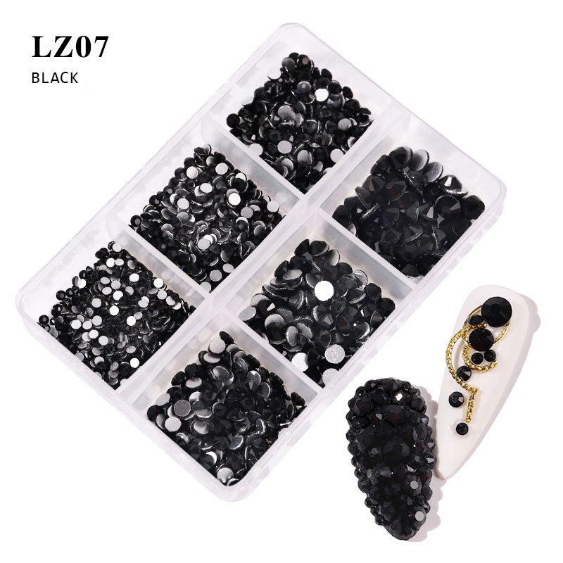 14 Color Jelly Glass Rhinestones Bulk Flatback (6 sizes)