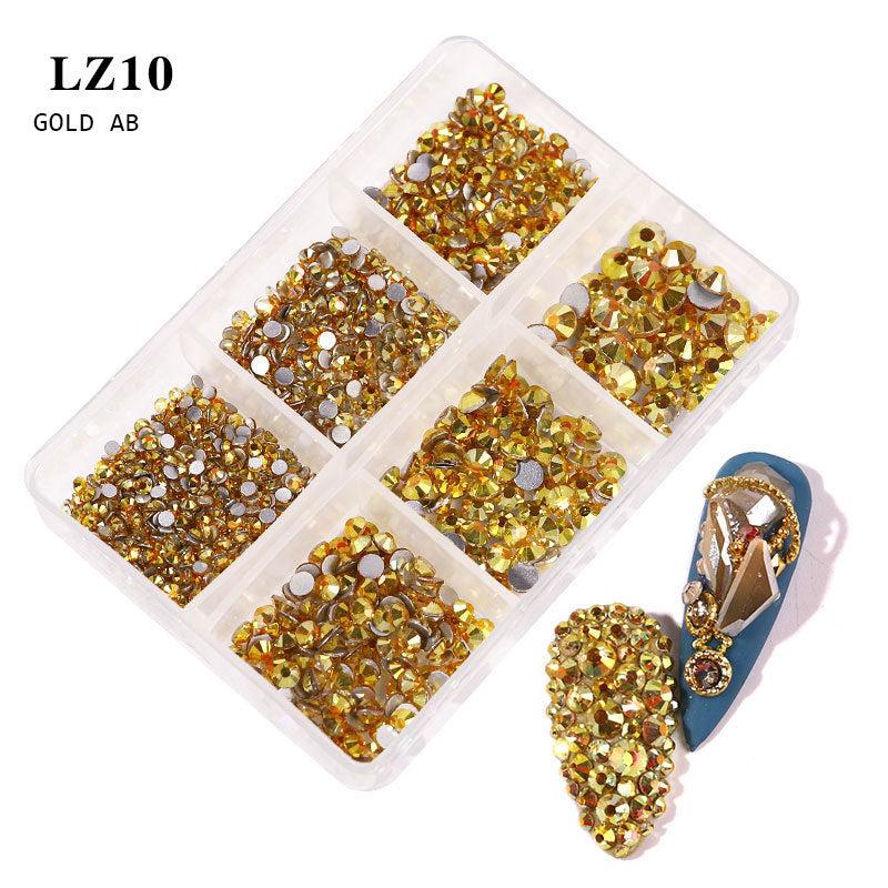 14 Color Jelly Glass Rhinestones Bulk Flatback (6 sizes)