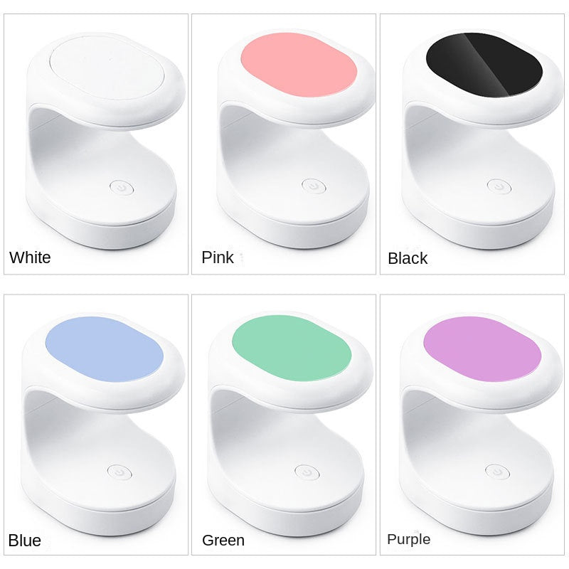 Mini UV Light for Gel Nails, LED Nail Lamp, USB Nail Dryer for Fast Curing