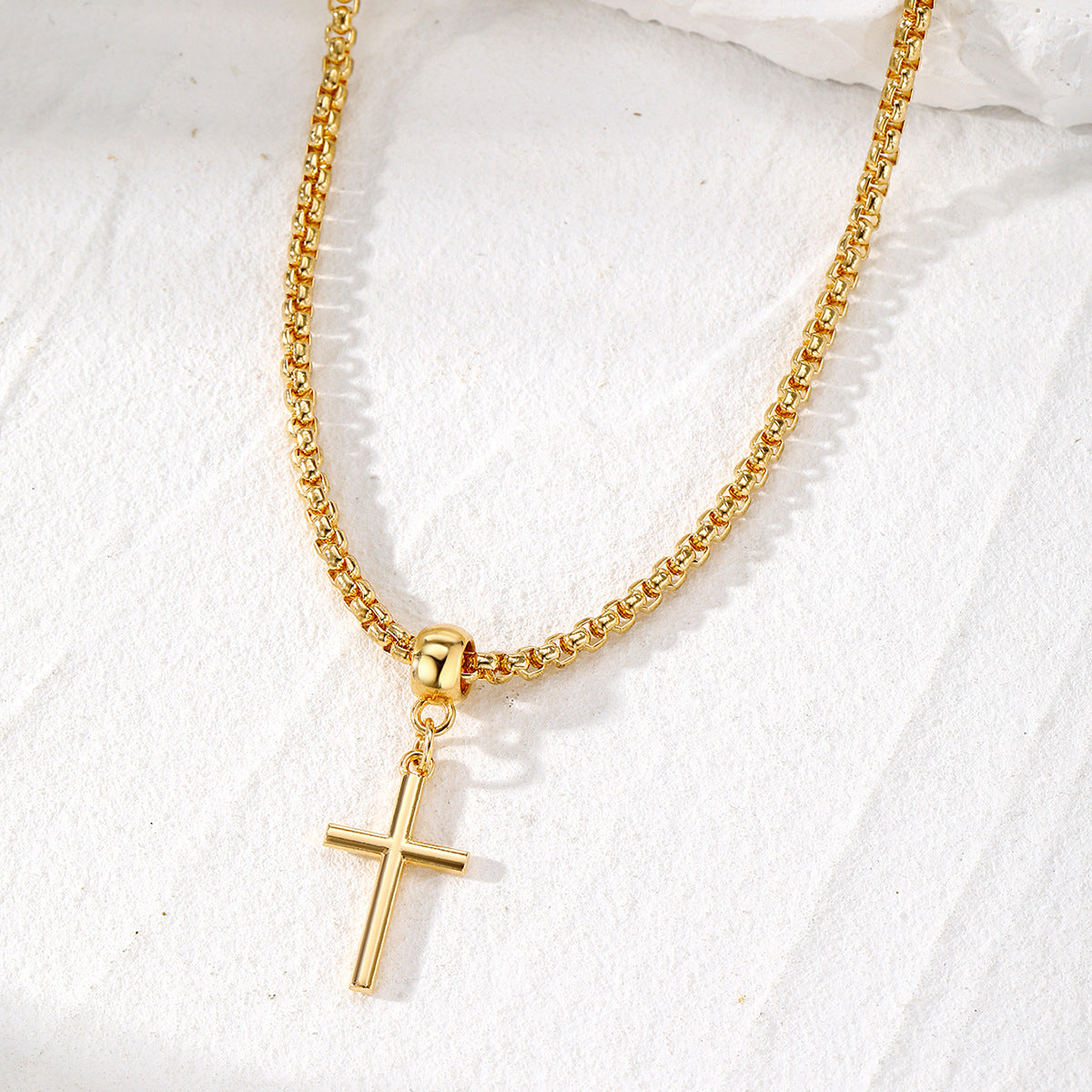 (Stainless)Divine Grace Layered Cross Necklace (21 different designs)
