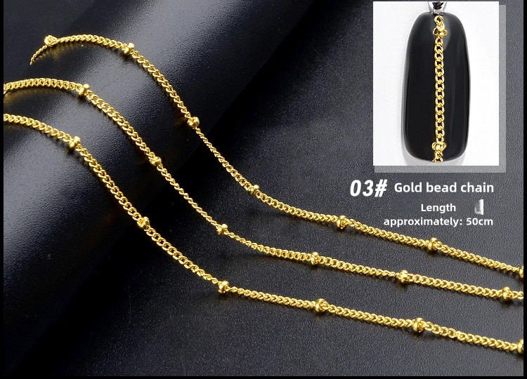 Chain Accessories Series for Nail Art