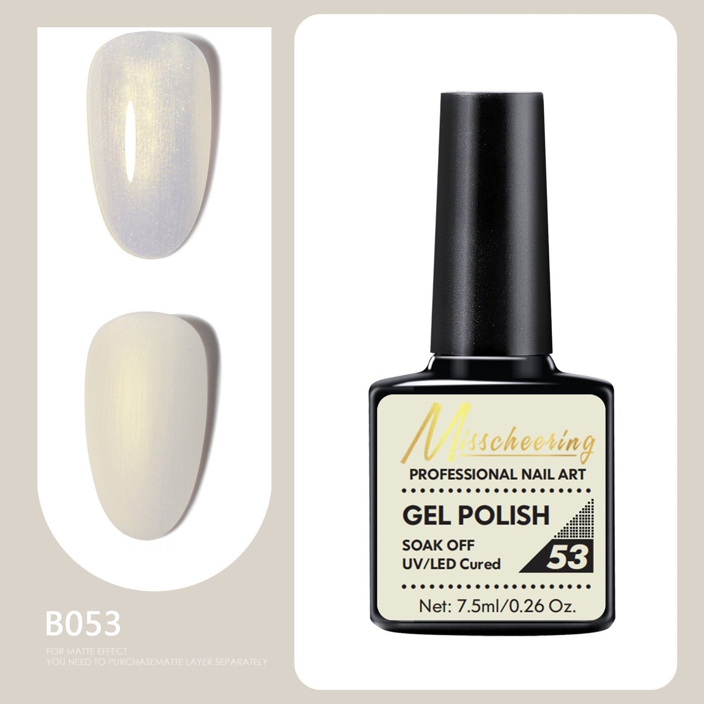 Professional Gel Nail Polish of 66 different color