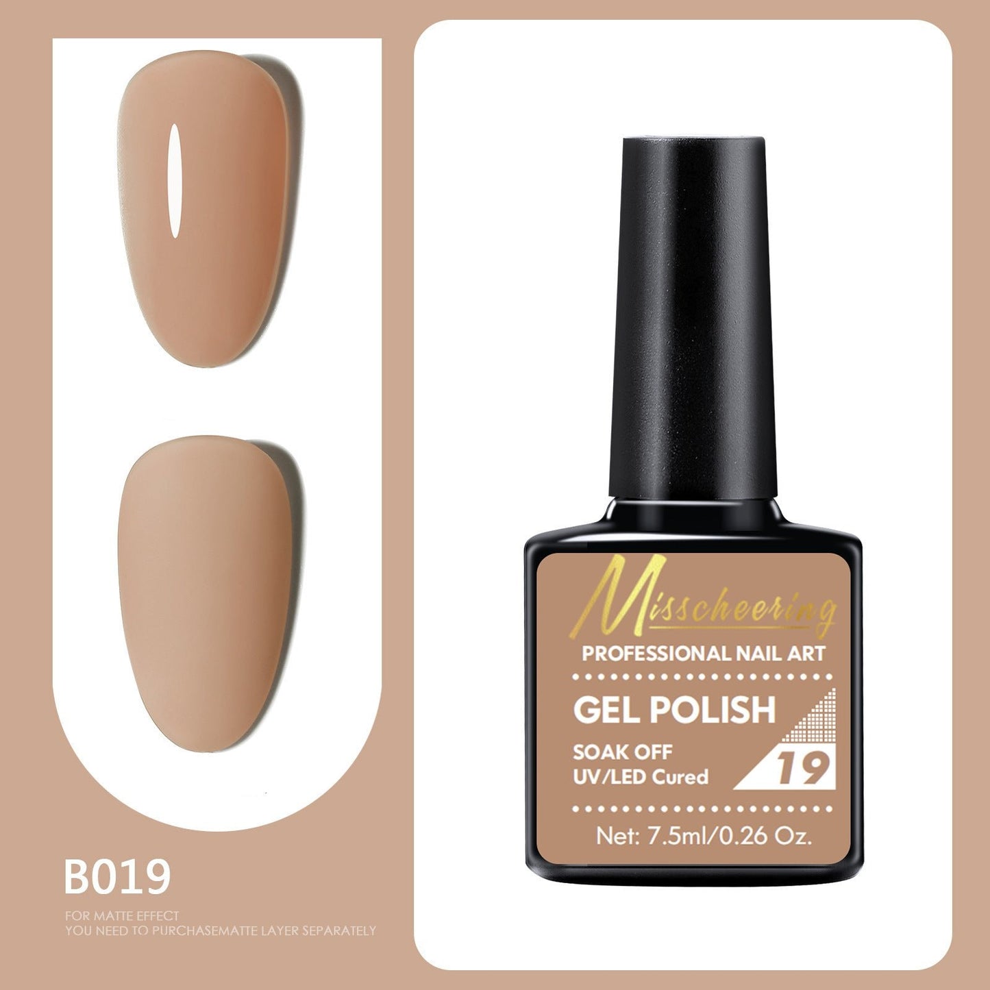 Professional Gel Nail Polish of 66 different color
