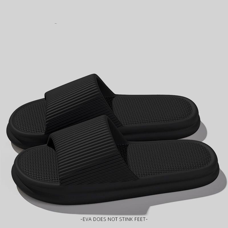 Pillow Slippers for Women and Men Non Slip Quick Drying Shower Slides Bathroom Sandals | Ultra Cushion | Thick Sole