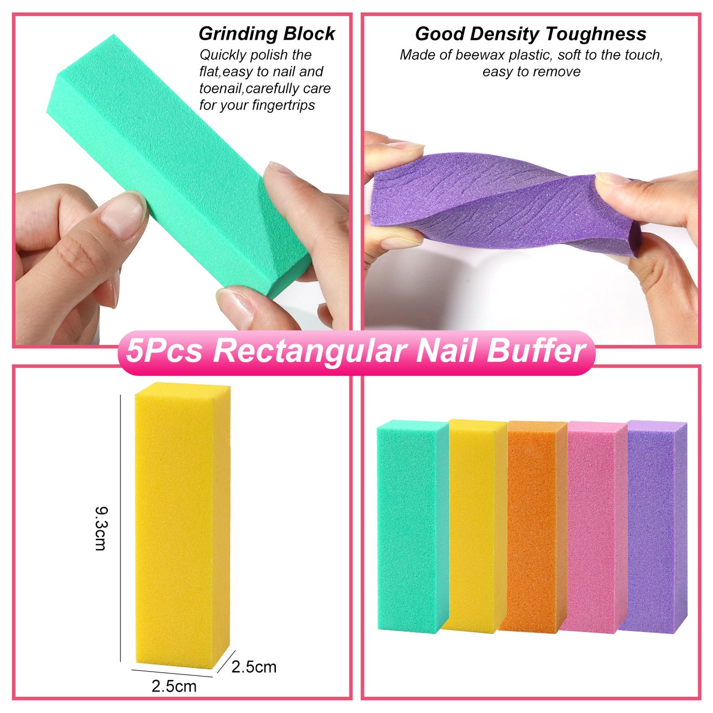 18-Piece Nail Filing & Buffing Kit – Your All-in-One Solution for Perfect Nails