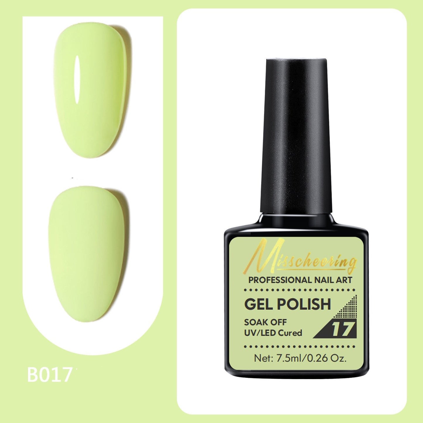 Professional Gel Nail Polish of 66 different color