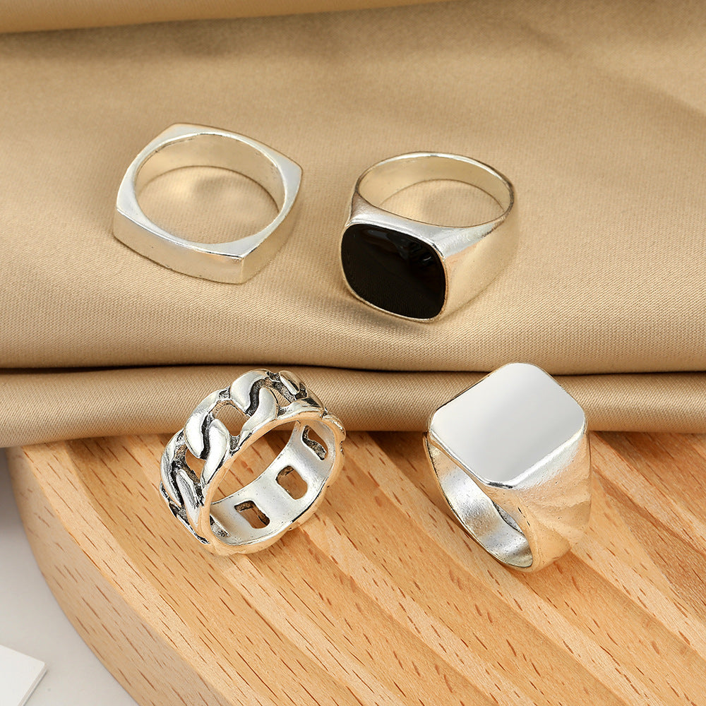 (Stainless)Set of Rings (4-7 rings in a set)