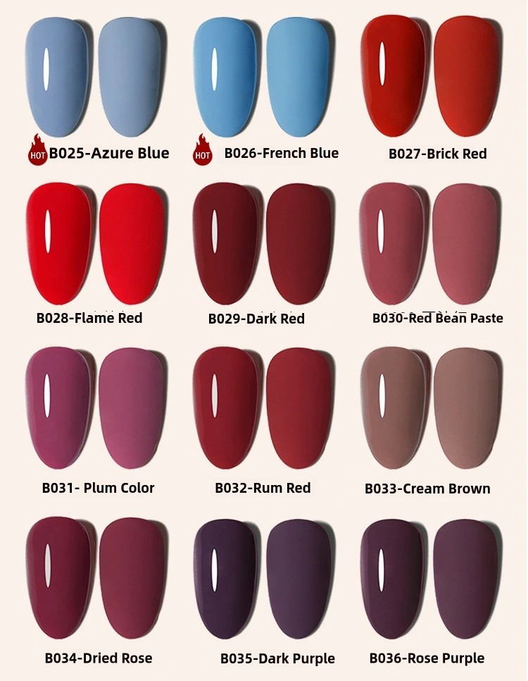 Professional Gel Nail Polish of 66 different color