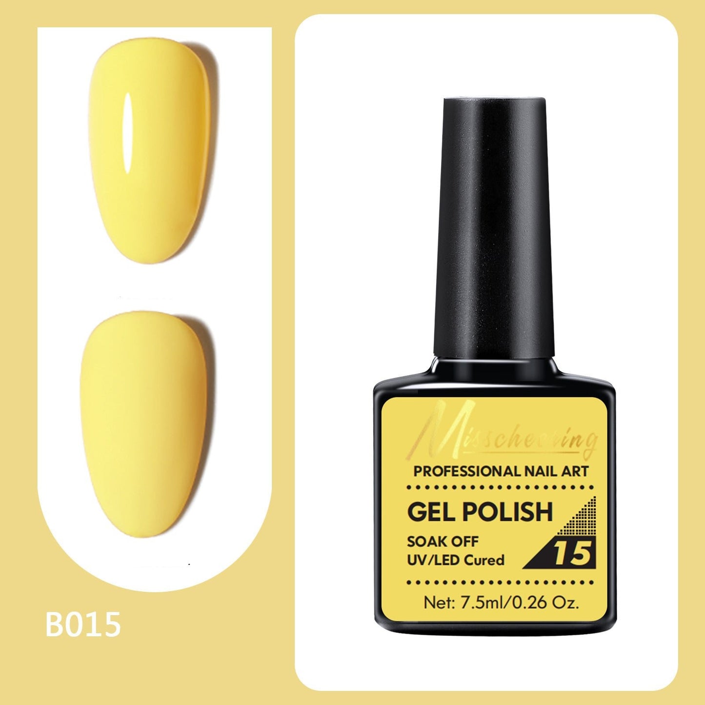 Professional Gel Nail Polish of 66 different color