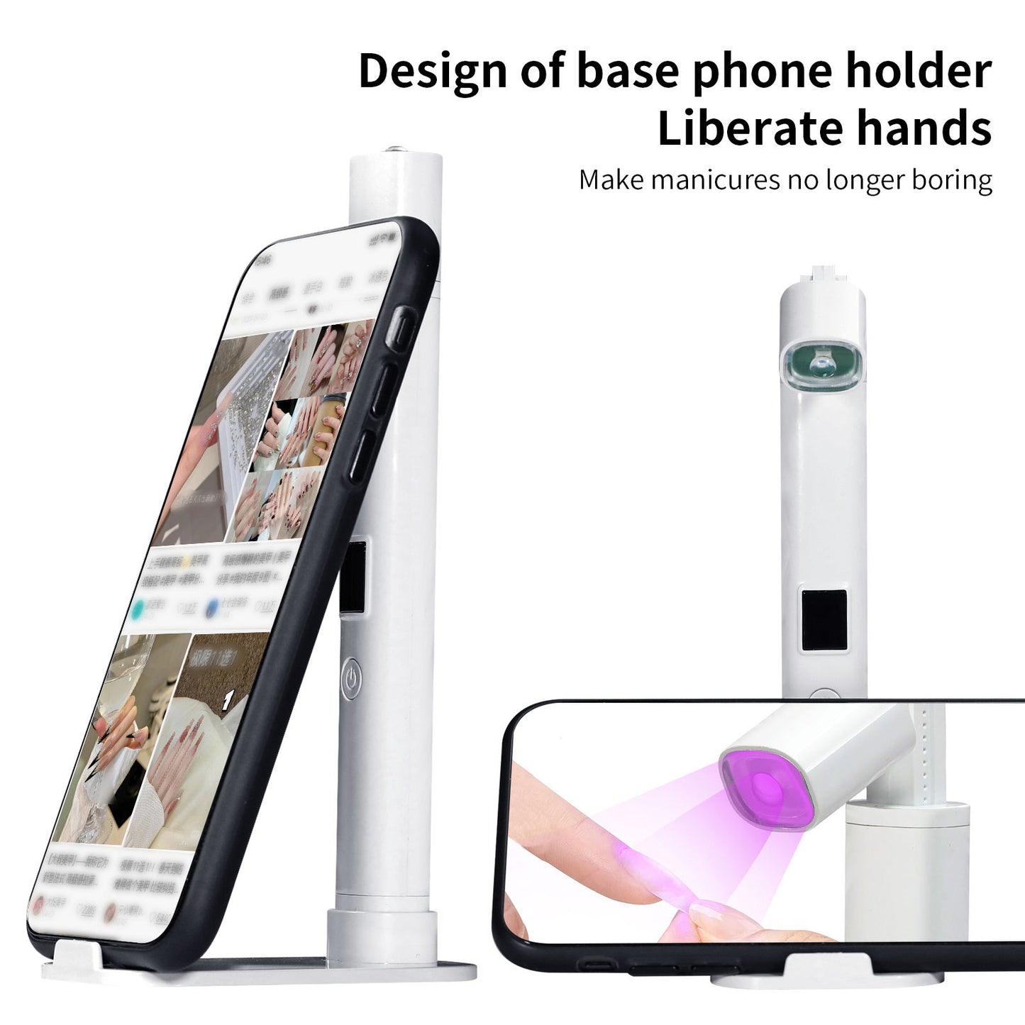 Portable & Foldable Smart Nail Lamp – Your Perfect Nail Art Companion