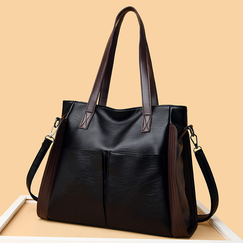 Urban Chic PU Leather Shoulder Bag: Style Meets Functionality