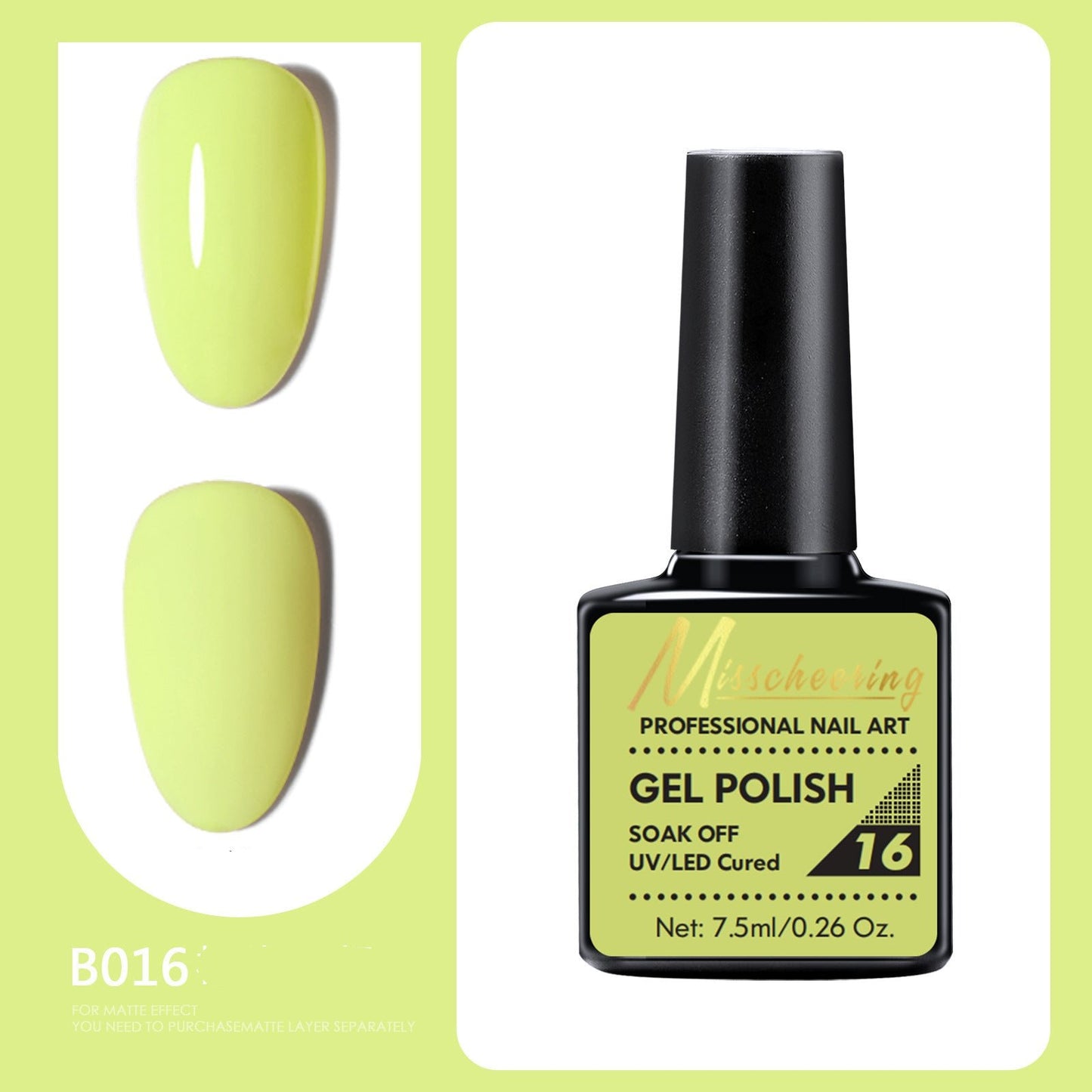 Professional Gel Nail Polish of 66 different color