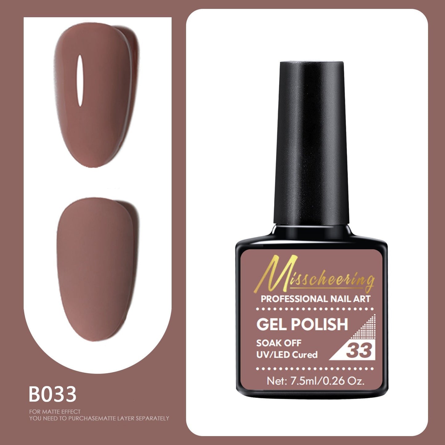 Professional Gel Nail Polish of 66 different color