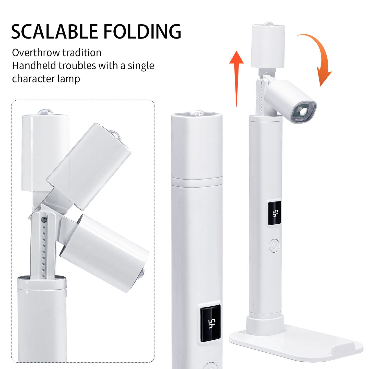 Portable & Foldable Smart Nail Lamp – Your Perfect Nail Art Companion