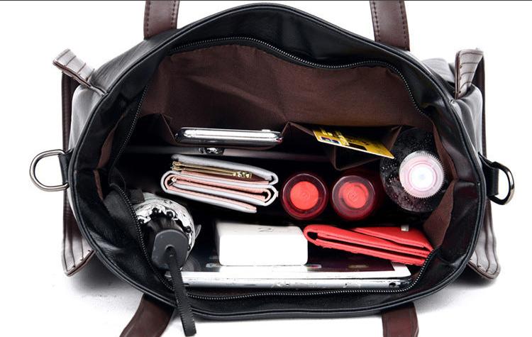 Urban Chic PU Leather Shoulder Bag: Style Meets Functionality