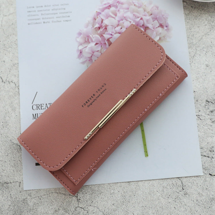 Sleek and Chic Forever Young PU Leather Wallet