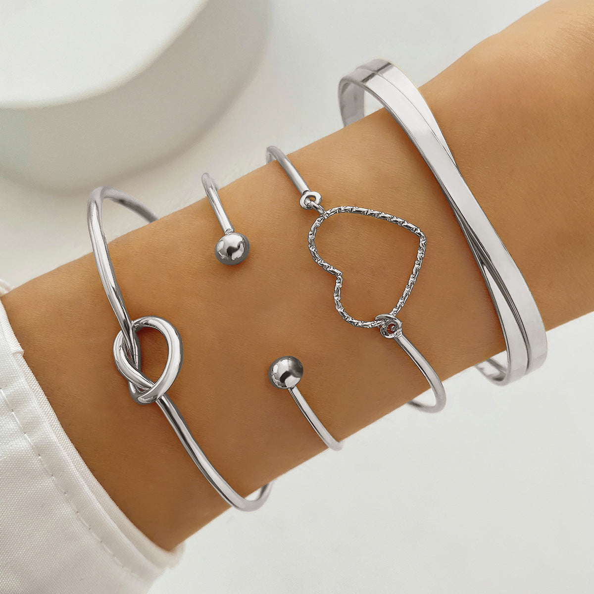 (Stainless)Set of 4 Bracelets (14 different sets)