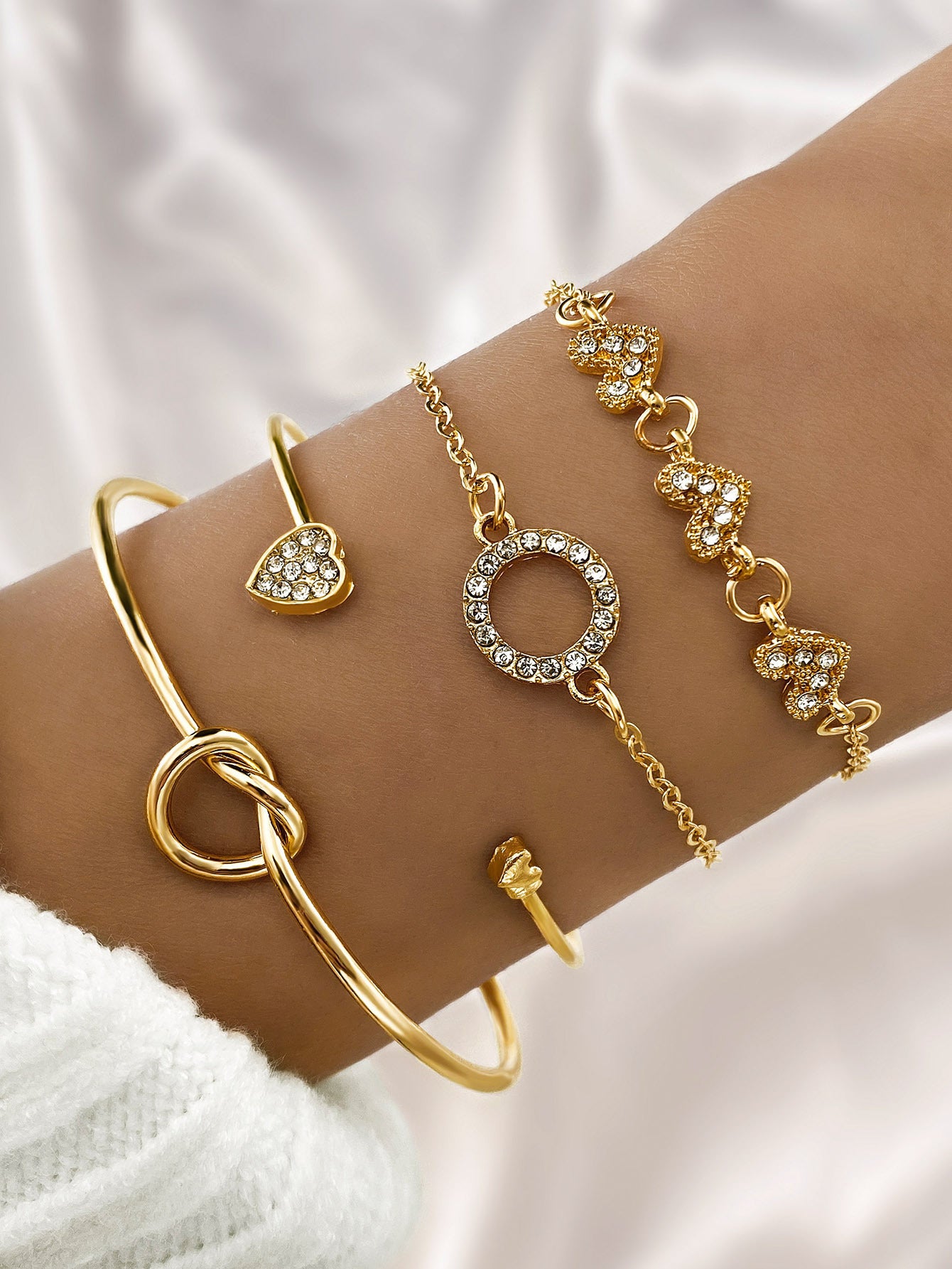 (Stainless)Set of 4 Bracelets (14 different sets)