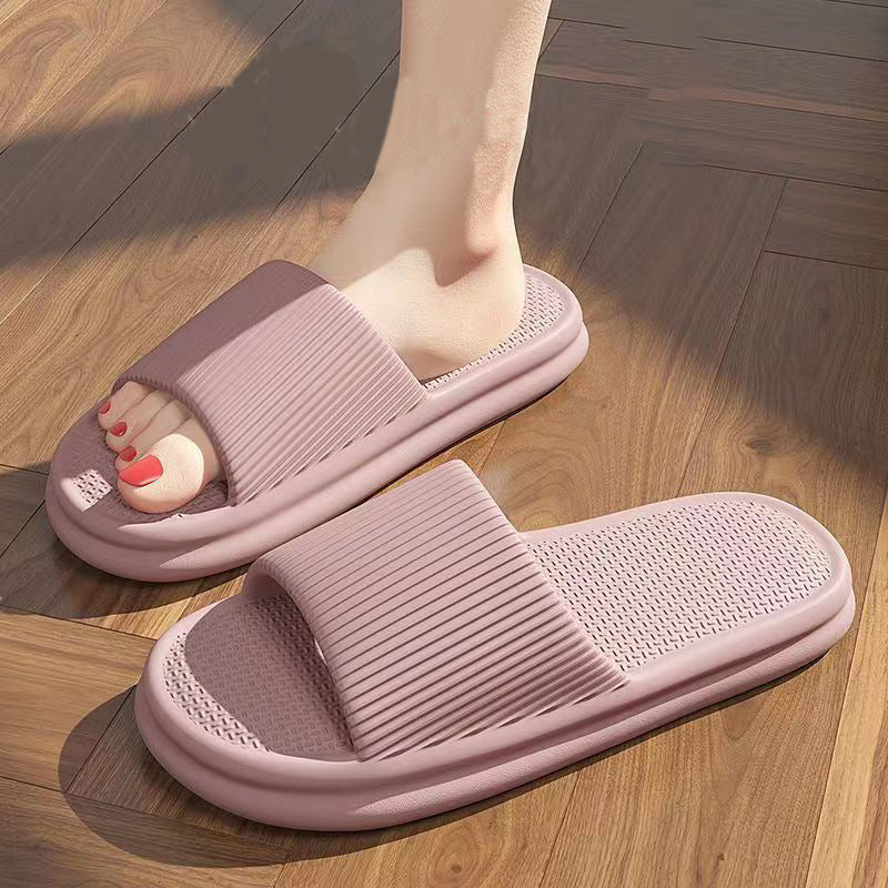 Pillow Slippers for Women and Men Non Slip Quick Drying Shower Slides Bathroom Sandals | Ultra Cushion | Thick Sole