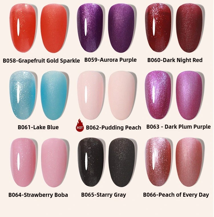 Professional Gel Nail Polish of 66 different color