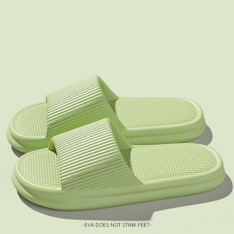 Pillow Slippers for Women and Men Non Slip Quick Drying Shower Slides Bathroom Sandals | Ultra Cushion | Thick Sole