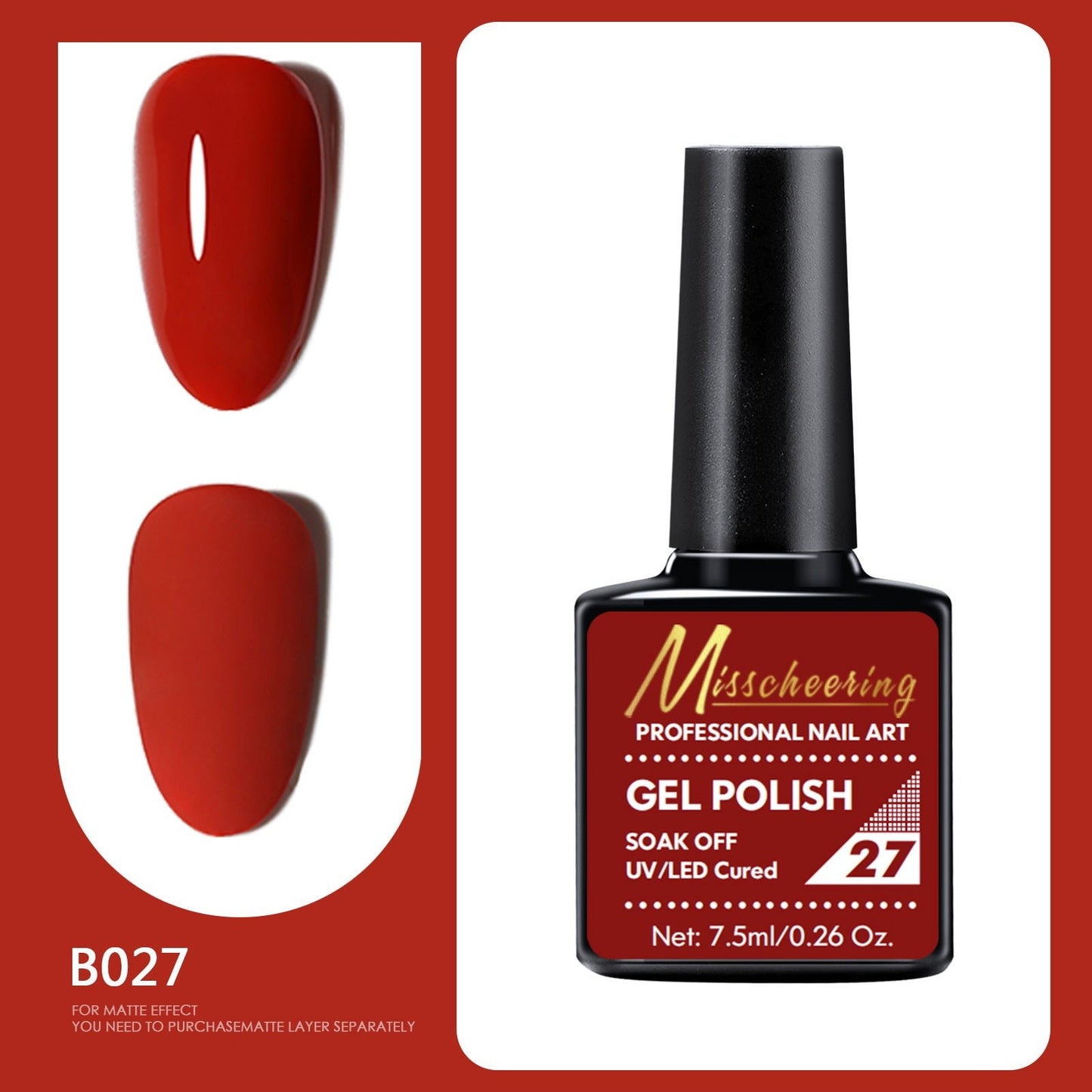 Professional Gel Nail Polish of 66 different color