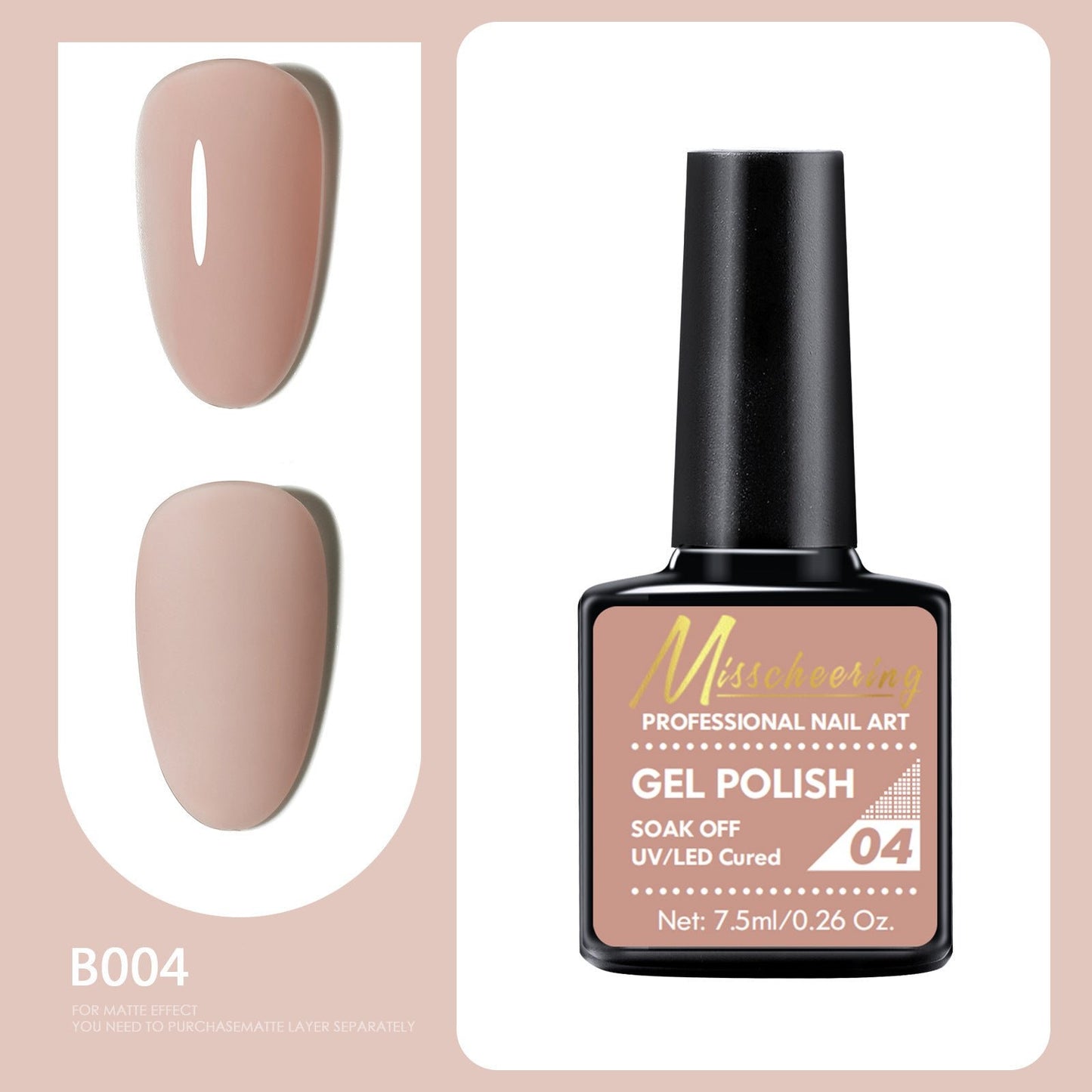 Professional Gel Nail Polish of 66 different color