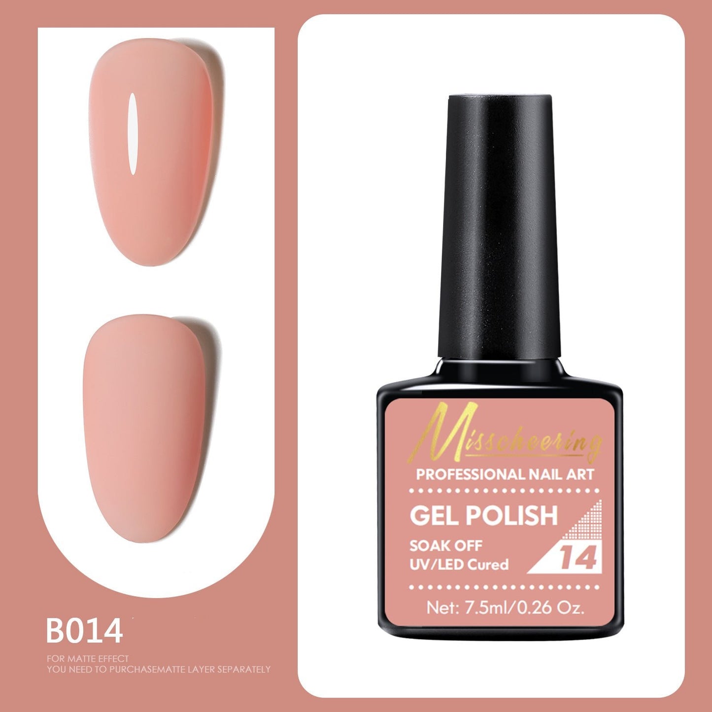 Professional Gel Nail Polish of 66 different color