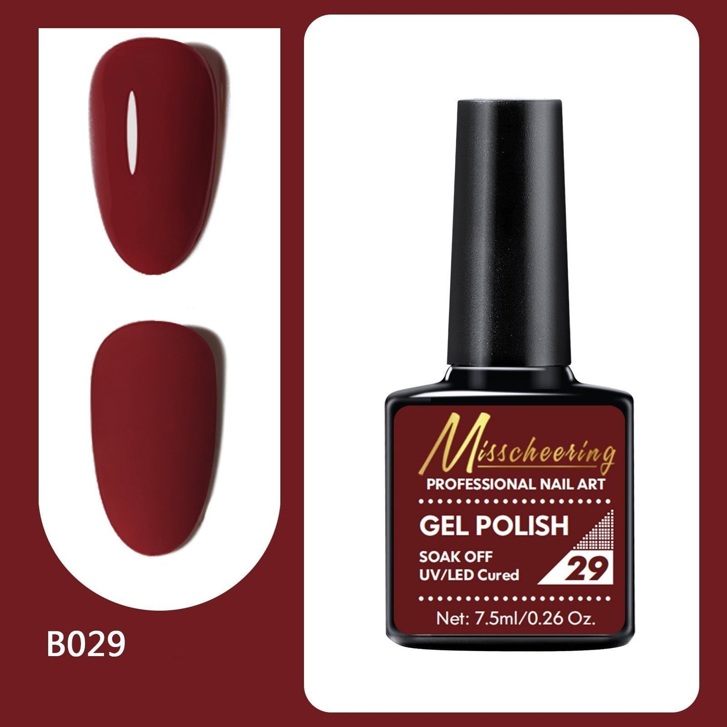 Professional Gel Nail Polish of 66 different color