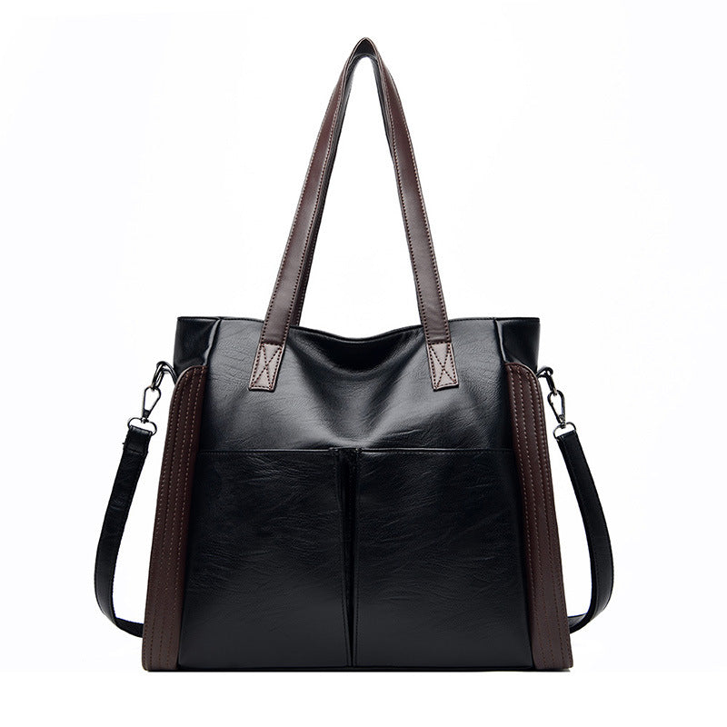 Urban Chic PU Leather Shoulder Bag: Style Meets Functionality