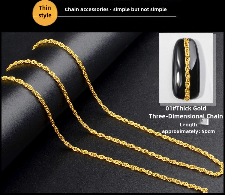 Chain Accessories Series for Nail Art