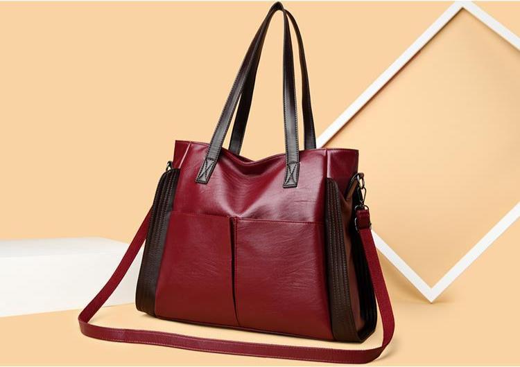 Urban Chic PU Leather Shoulder Bag: Style Meets Functionality
