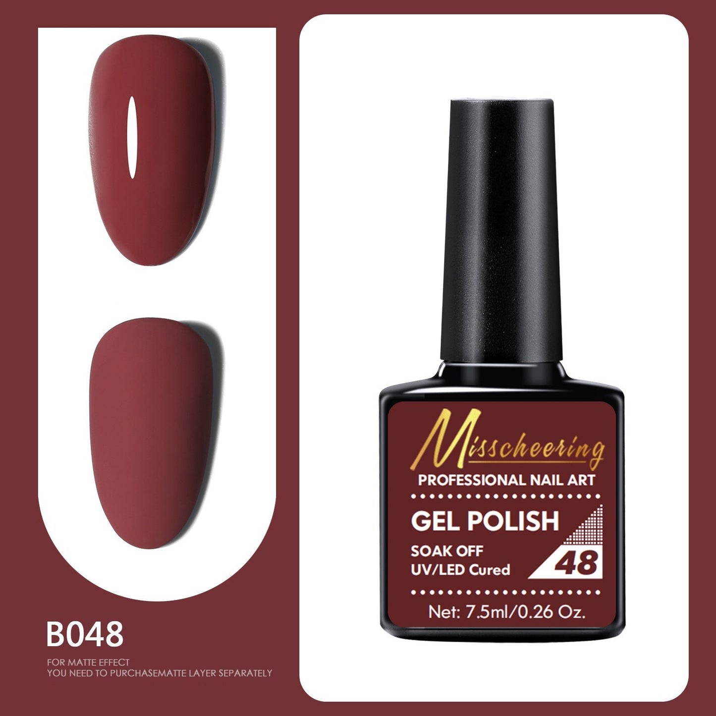 Professional Gel Nail Polish of 66 different color