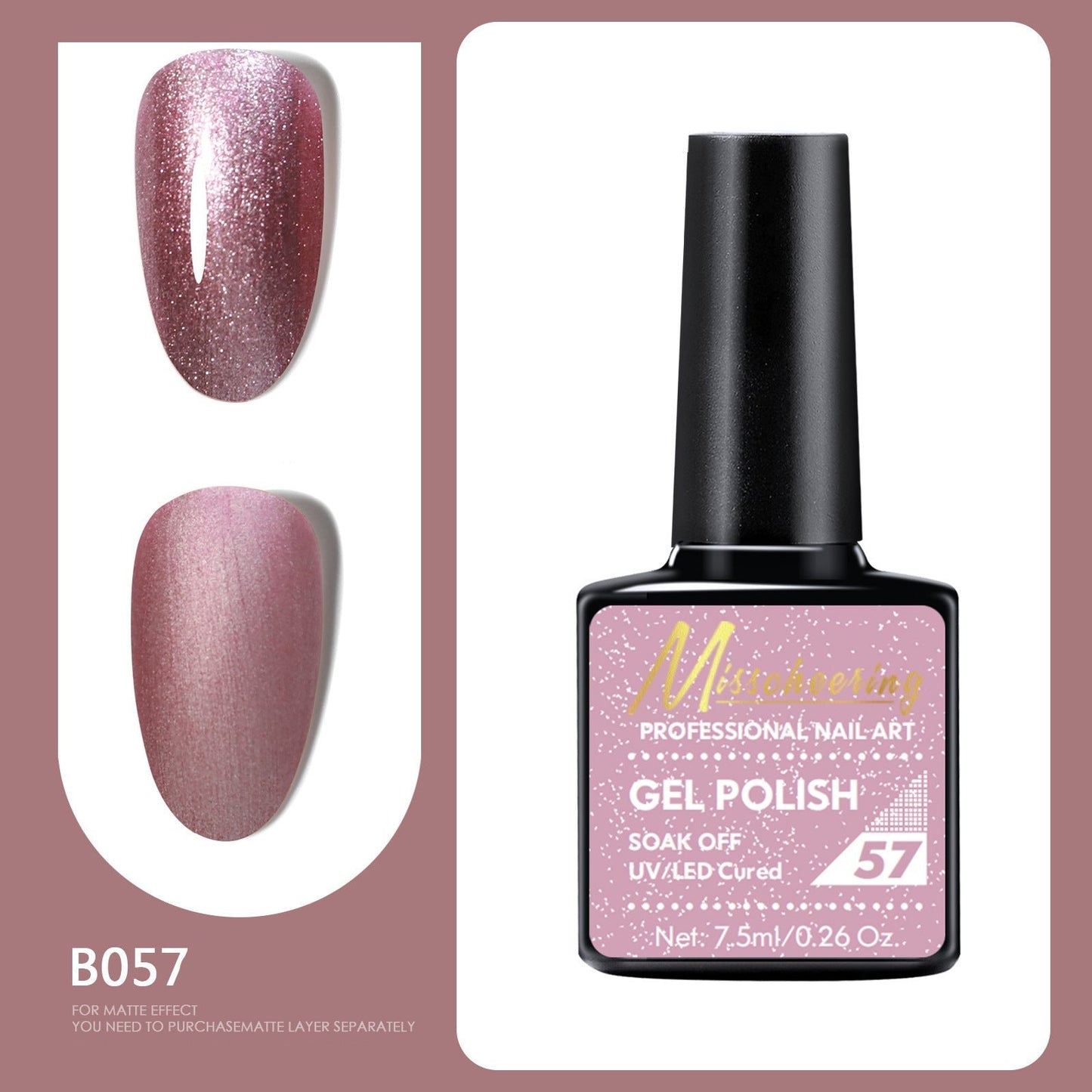 Professional Gel Nail Polish of 66 different color