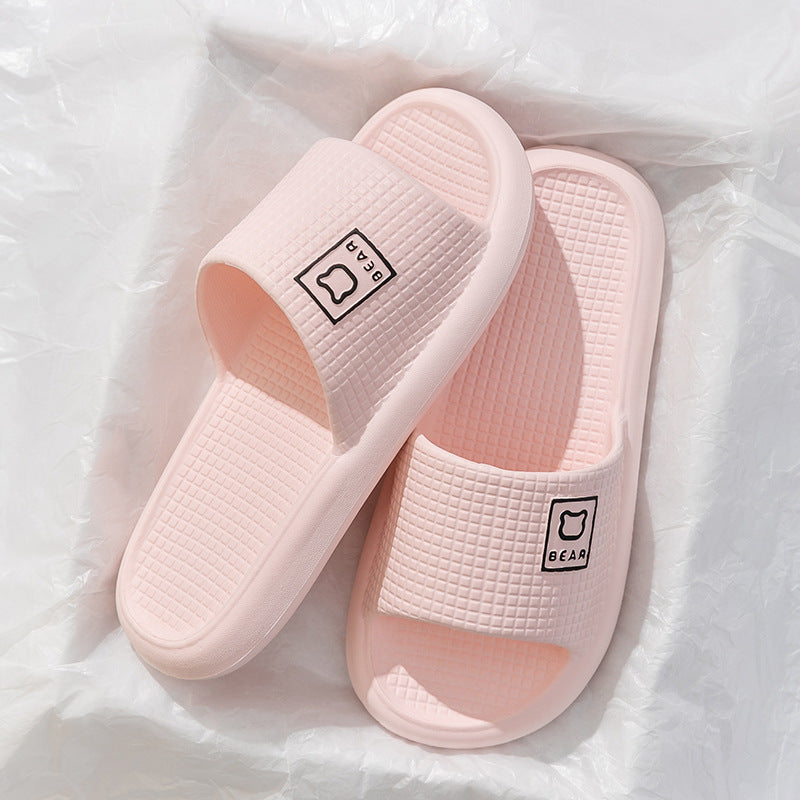 Pillow Slippers for Women and Men Non Slip Quick Drying Shower Slides Bathroom Sandals | Ultra Cushion | Thick Sole