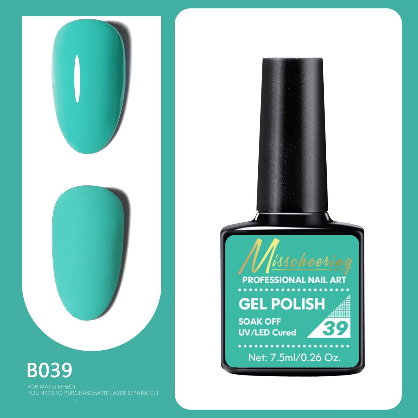 Professional Gel Nail Polish of 66 different color