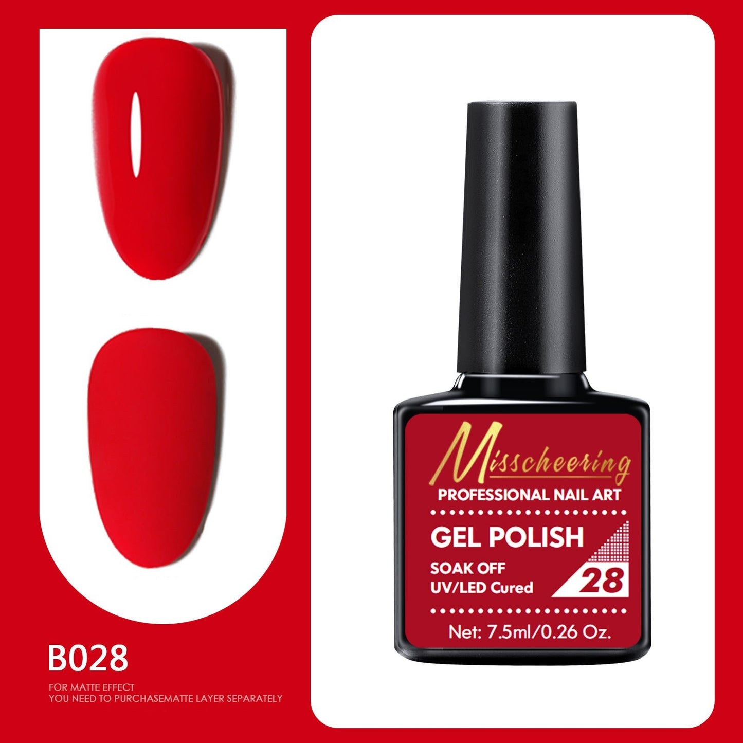 Professional Gel Nail Polish of 66 different color