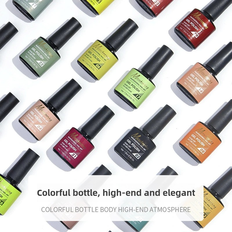 Professional Gel Nail Polish of 66 different color