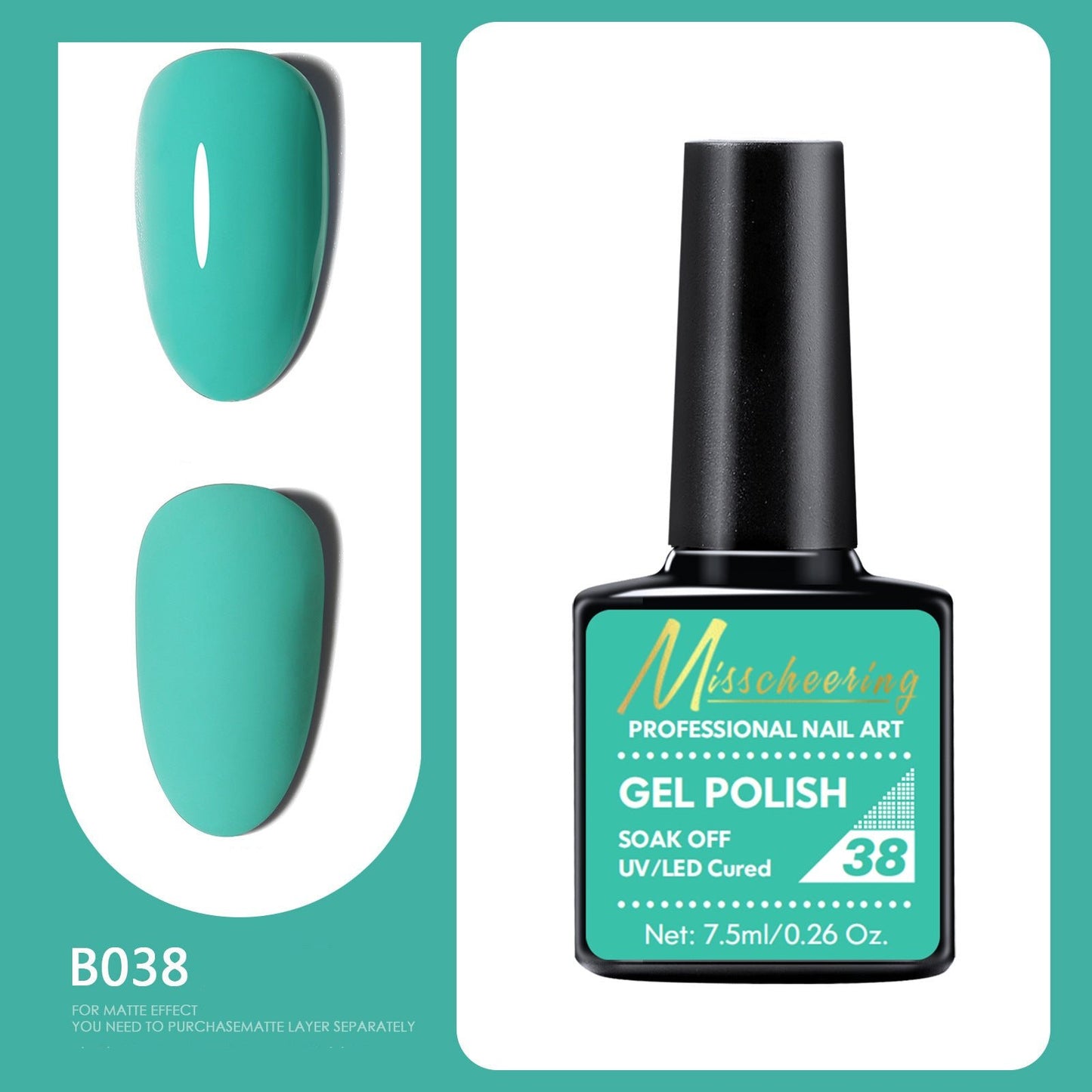 Professional Gel Nail Polish of 66 different color