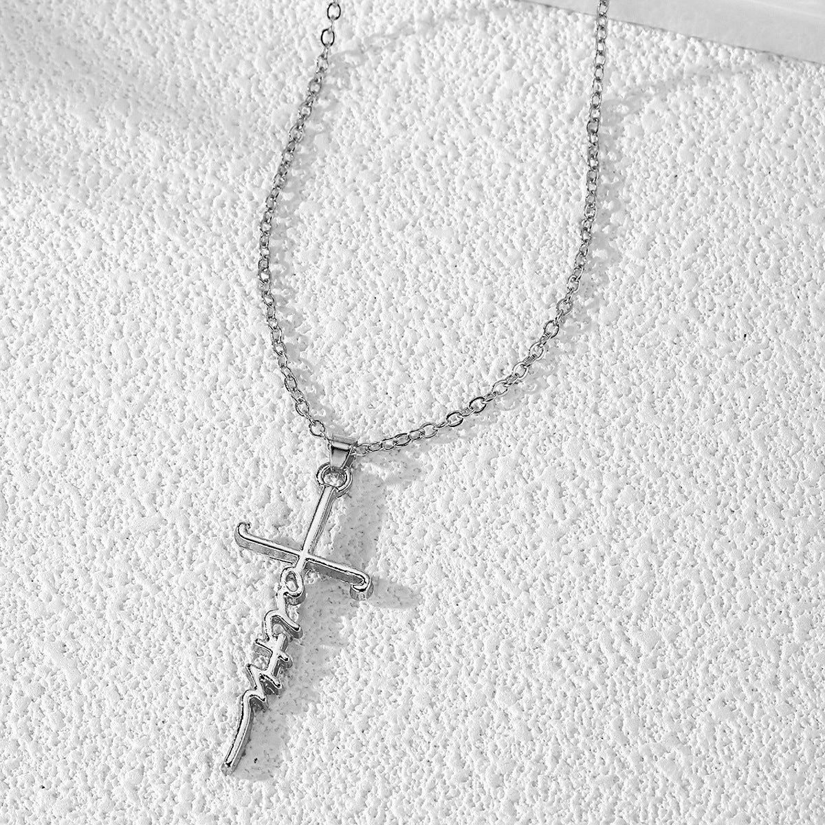 (Stainless)Divine Grace Layered Cross Necklace (21 different designs)