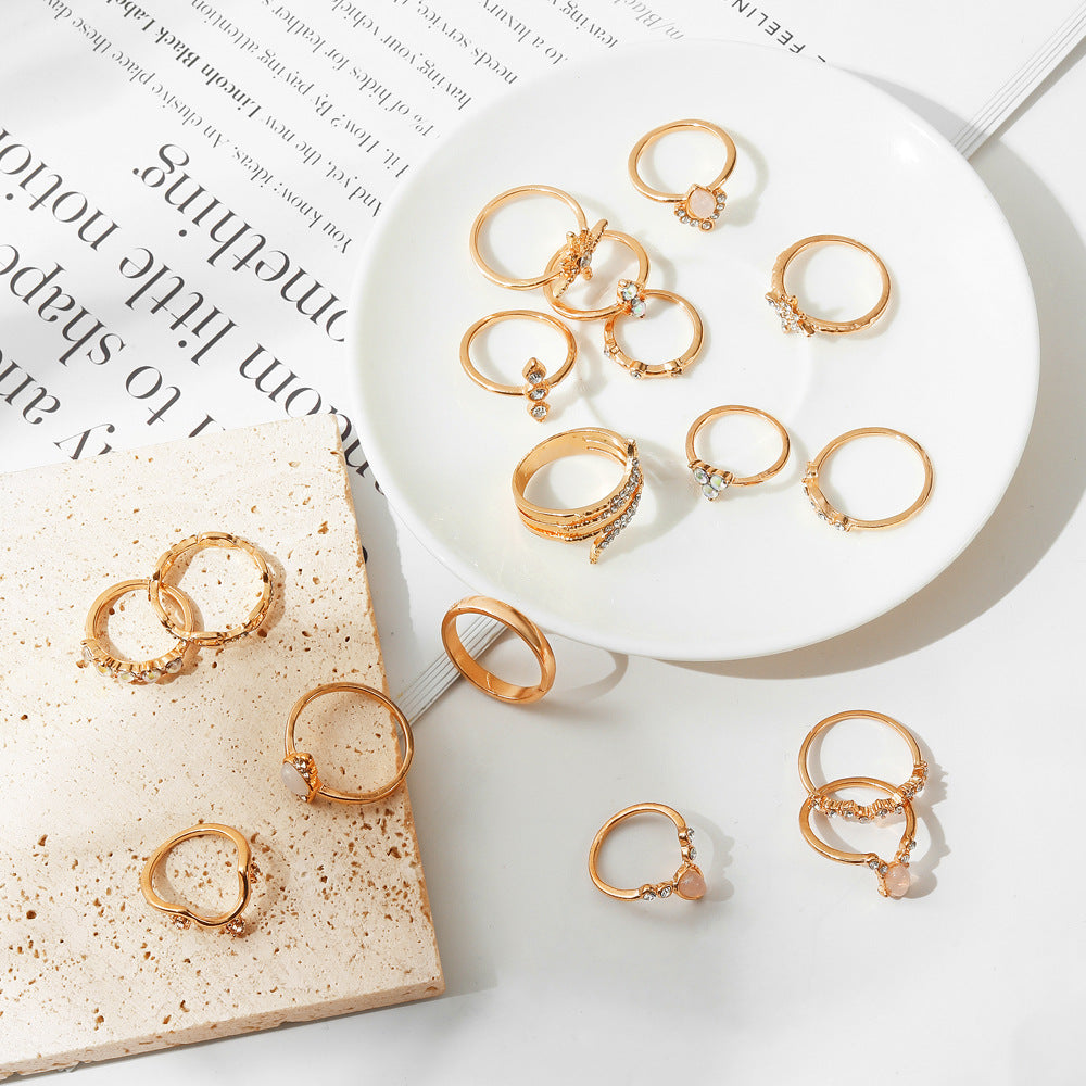(Stainless)Set of Rings (17 or 8 rings in a set)