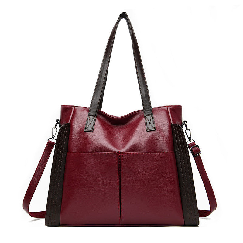 Urban Chic PU Leather Shoulder Bag: Style Meets Functionality