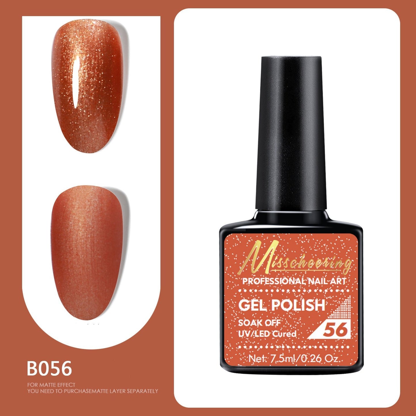 Professional Gel Nail Polish of 66 different color