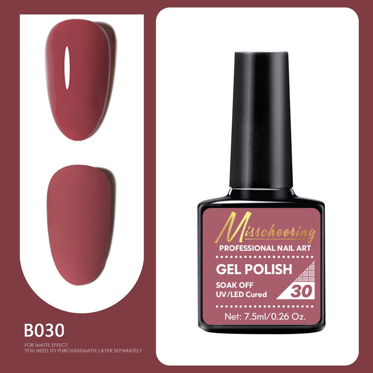 Professional Gel Nail Polish of 66 different color