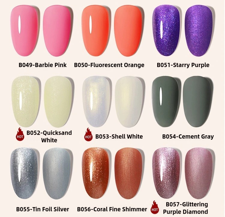 Professional Gel Nail Polish of 66 different color